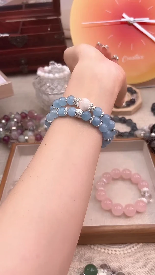 【闪购商品】水晶手链未镶嵌多样性发货发其一颜色微差