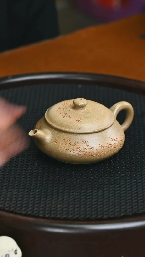 茶壶紫砂67紫砂全手高货.华军制作.明炉壶