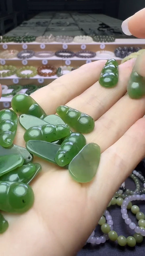 和田玉未镶嵌颈饰10号链接卡23*4*10多样性发一（二等级先拍先挑）