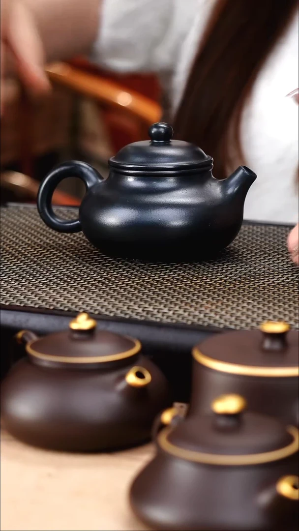 茶壶紫砂某位老师的石黄容天200cc