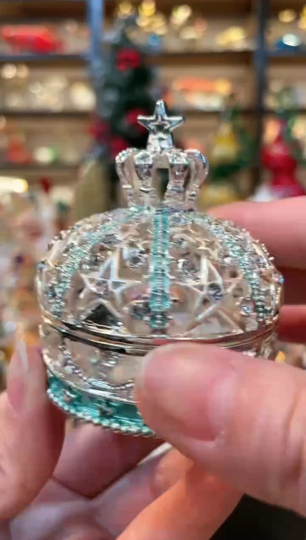 【闪购商品】精致珐琅彩首饰盒