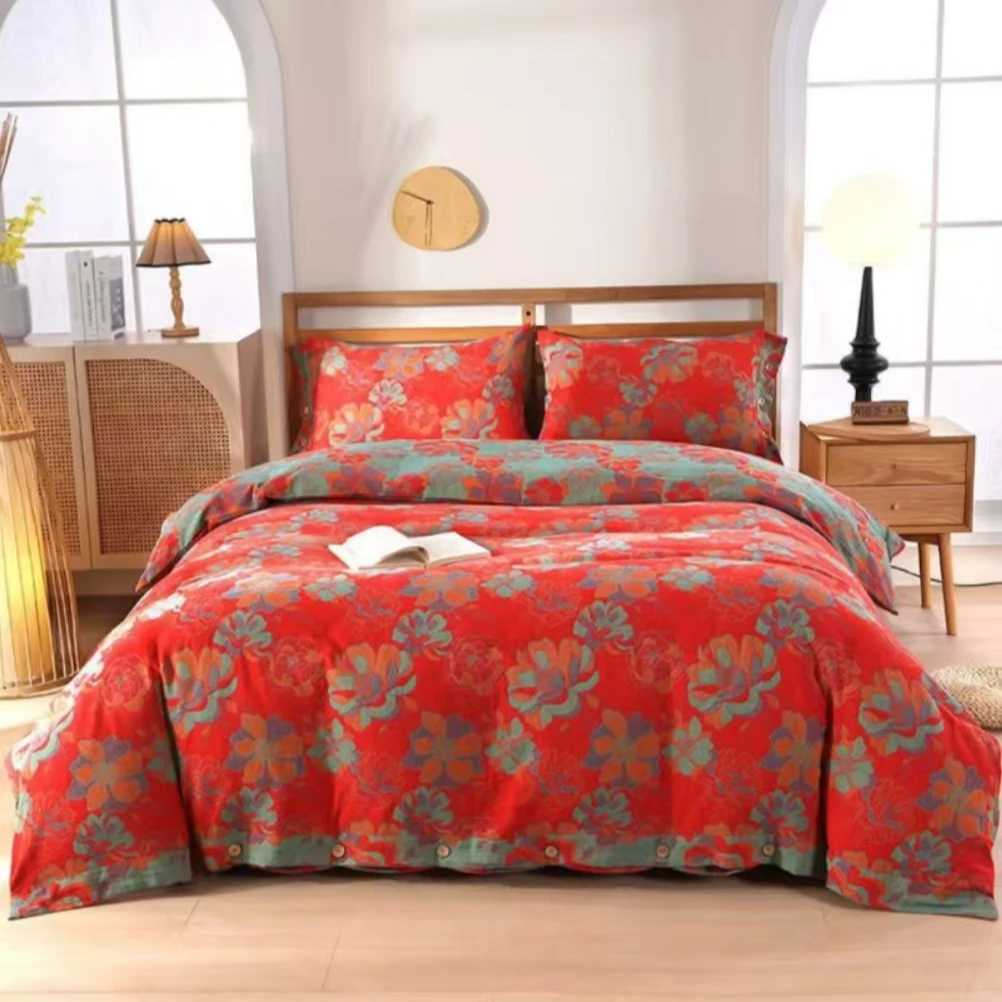 轻奢复古双层纱四件套--风华绝代