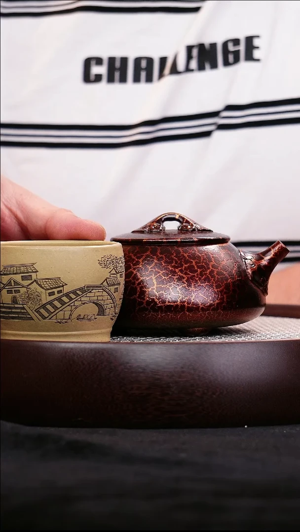 茶壶紫砂宜兴紫砂壶石瓢