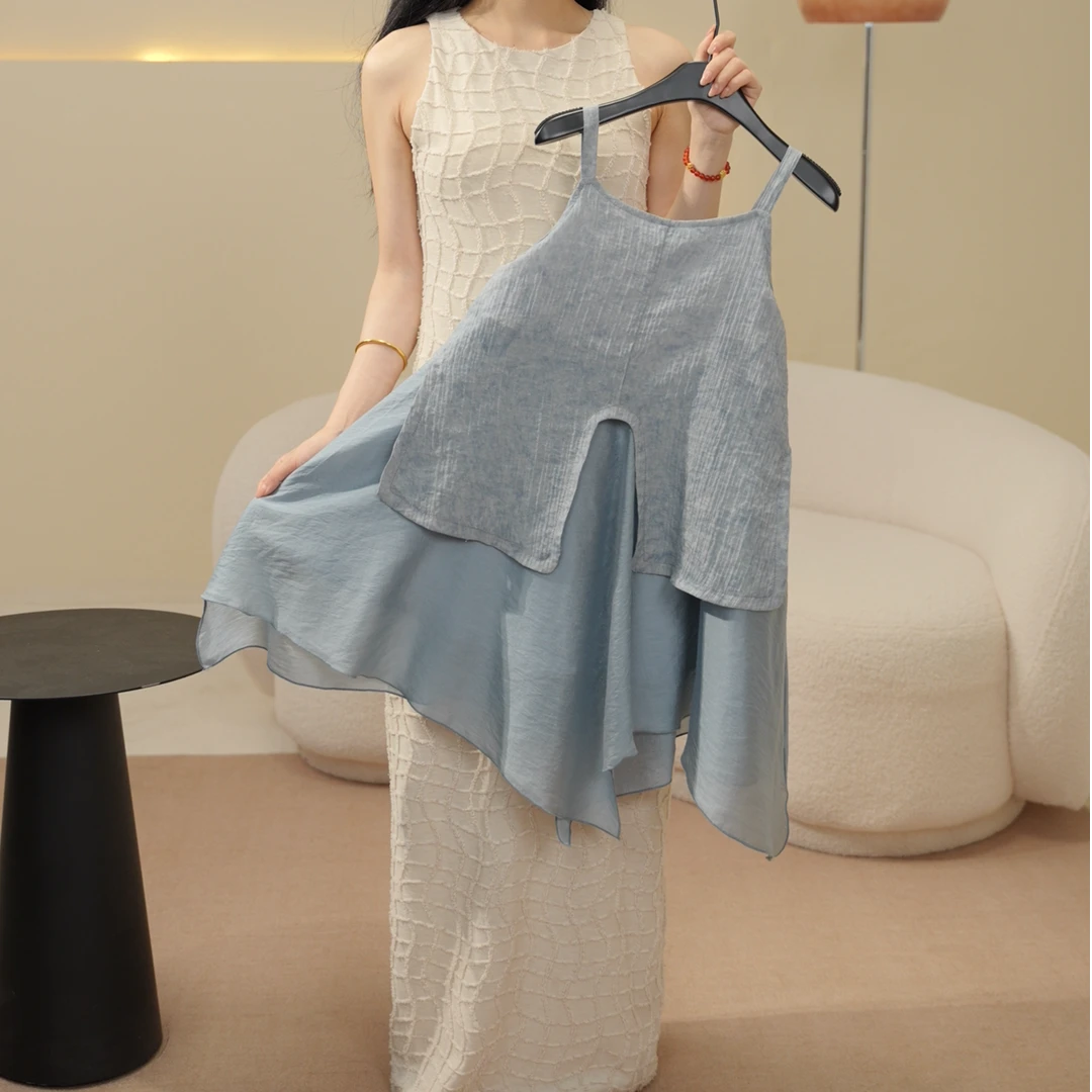 现货【SEVEN KIDS】T 天丝莱赛尔 2025女童夏季连衣裙  25A1210