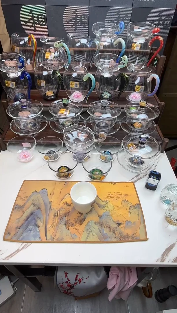 手工艺品玻璃禾器 道义杯