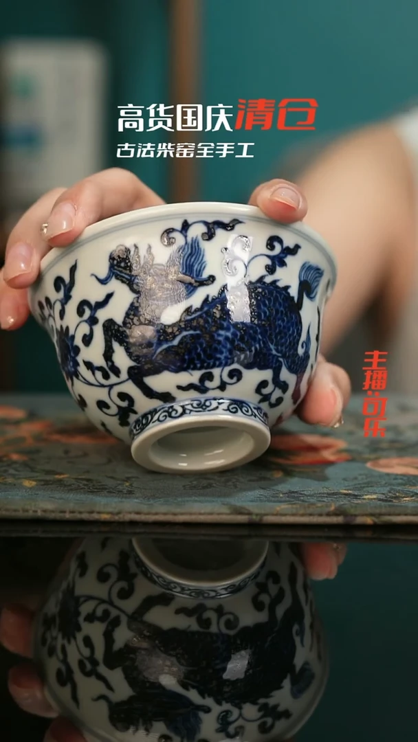 景德镇全手工古法制瓷只为冲榜！