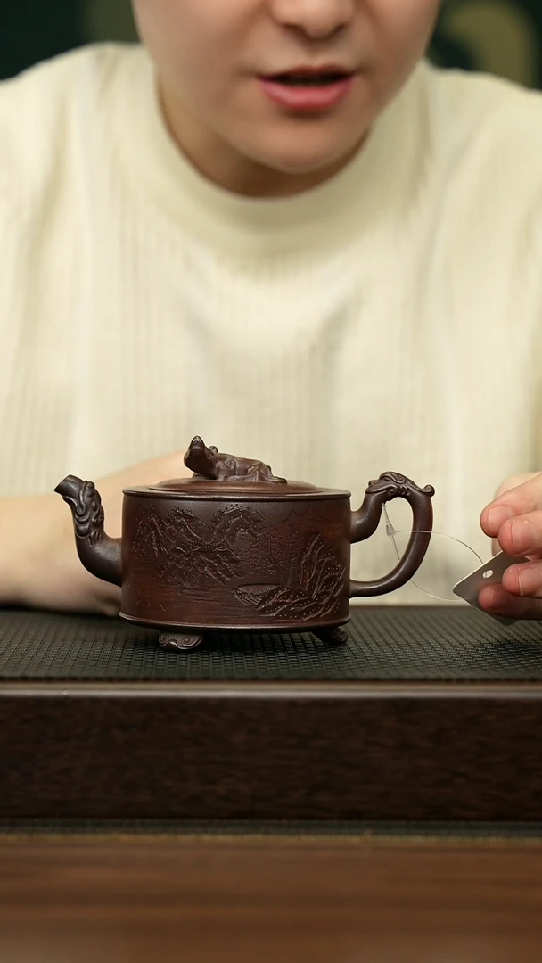 【闪购商品】紫砂茶壶宜兴原矿 手工 紫砂壶容量260CC