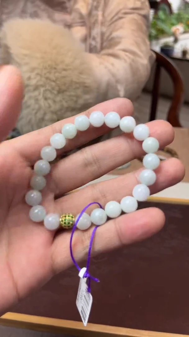 未镶嵌手链翡翠手串