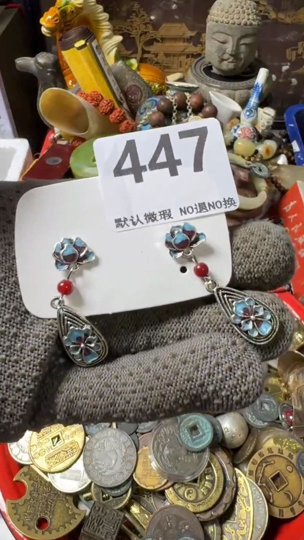 复古昔*不退换 耳饰447