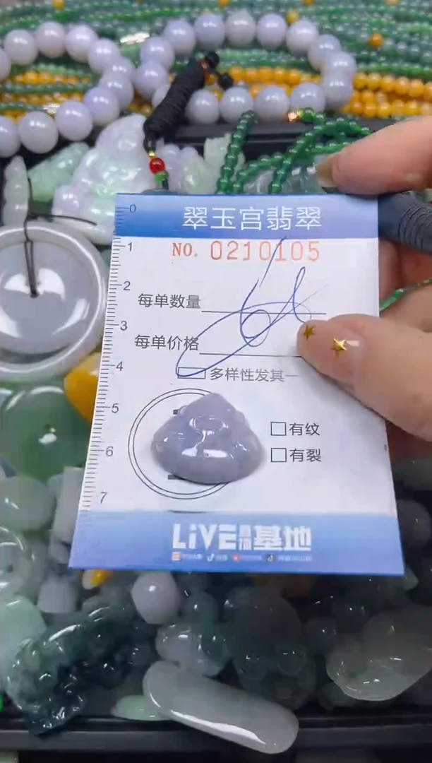 颈饰未镶嵌翡翠闪购C0210105多样性发其一