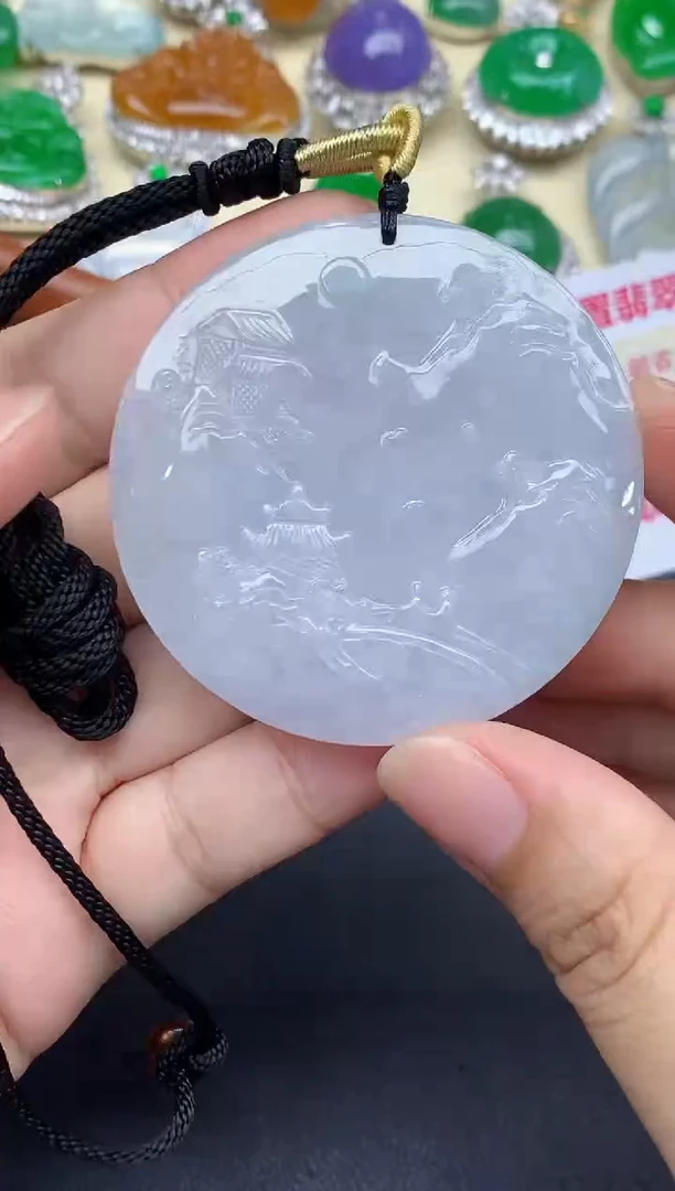 颈饰未镶嵌翡翠157-中国好珍宝