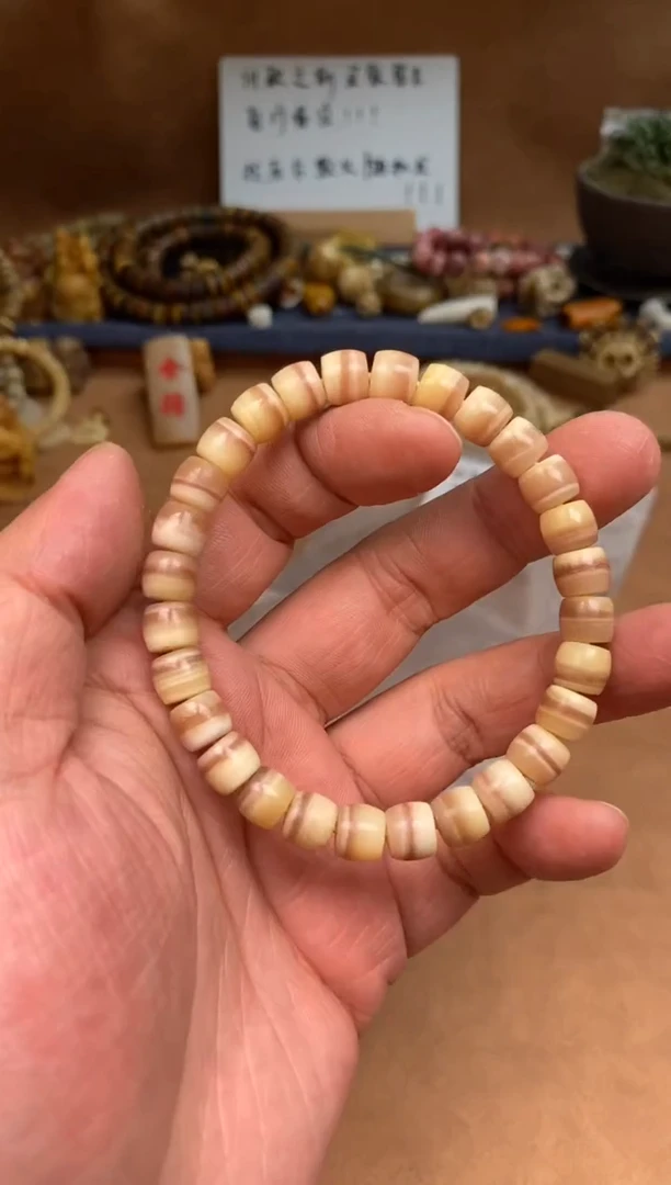 【闪购商品】驼骨其他驼骨A118-精挑一线手串