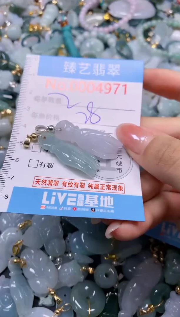 颈饰未镶嵌翡翠4971
