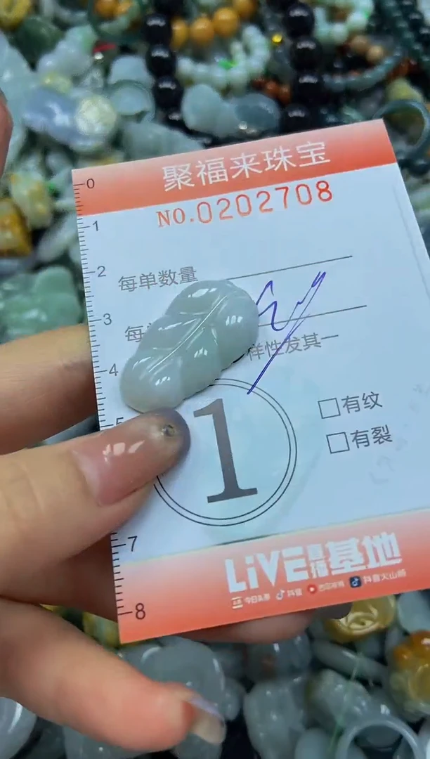 翡翠未镶嵌颈饰闪购0202708多样性发其一