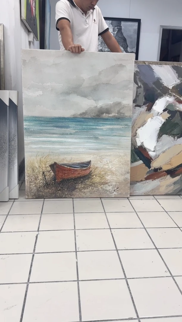 横款168美术管  装饰画