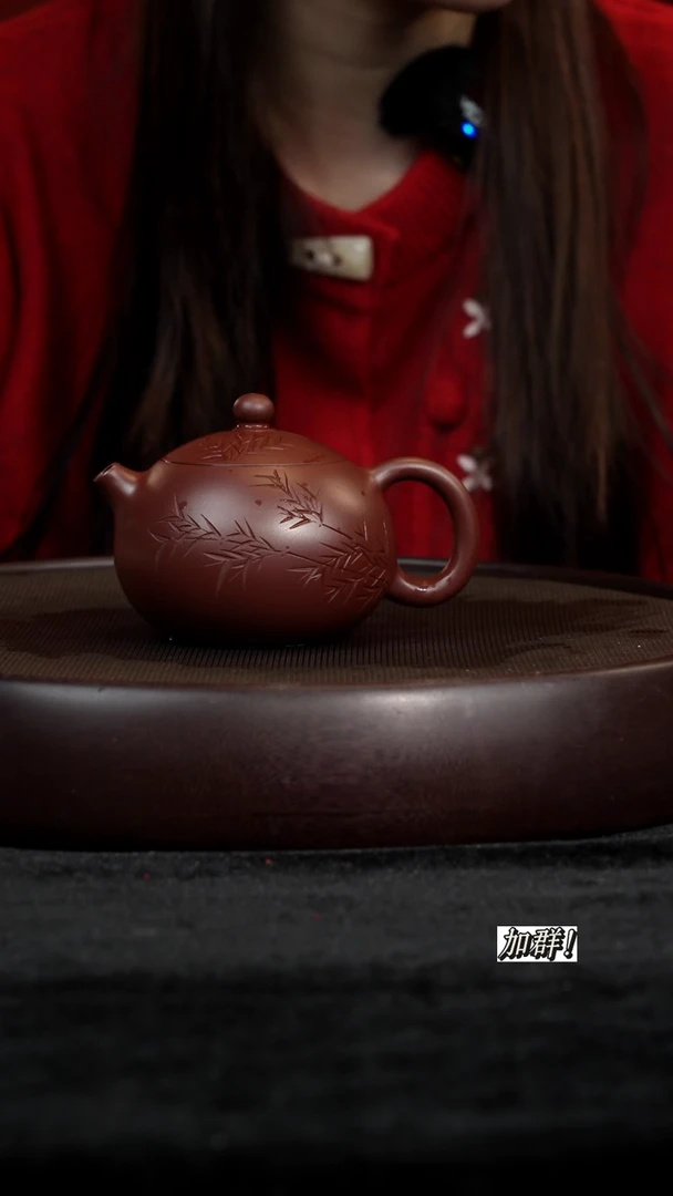 茶壶紫砂HHQ紫朱泥西施200cc