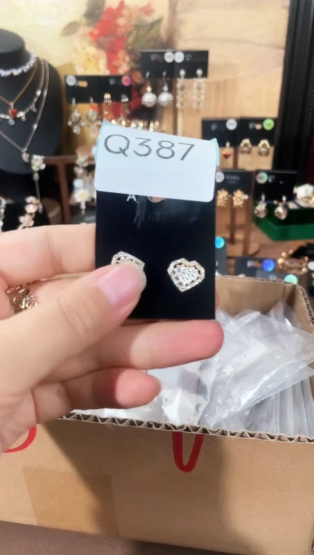 合金925银锆石Q387