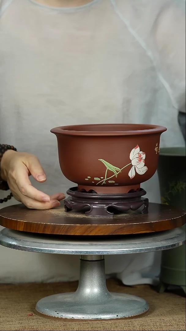 紫砂花盆+S紫砂花盆紫砂
