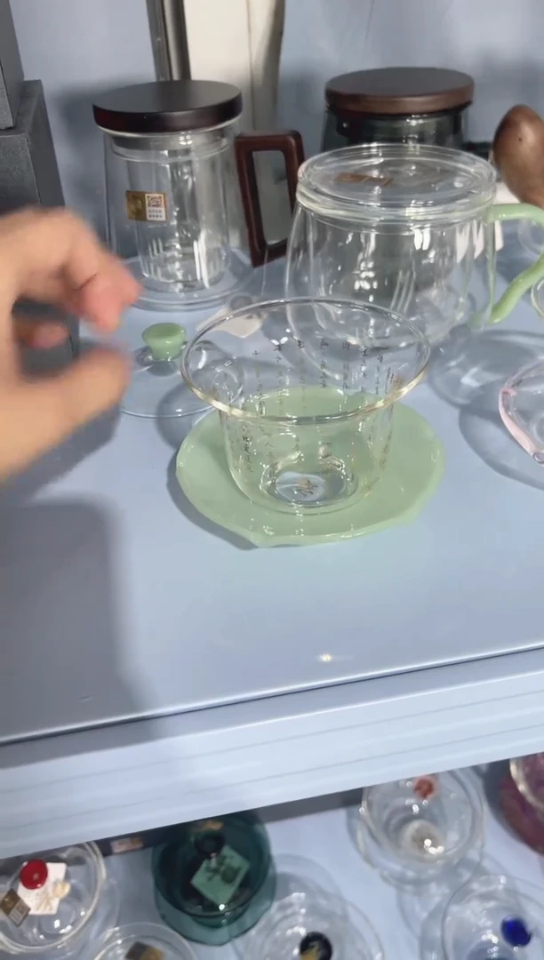 爱莲说·禾荷盖碗（浅玉色）