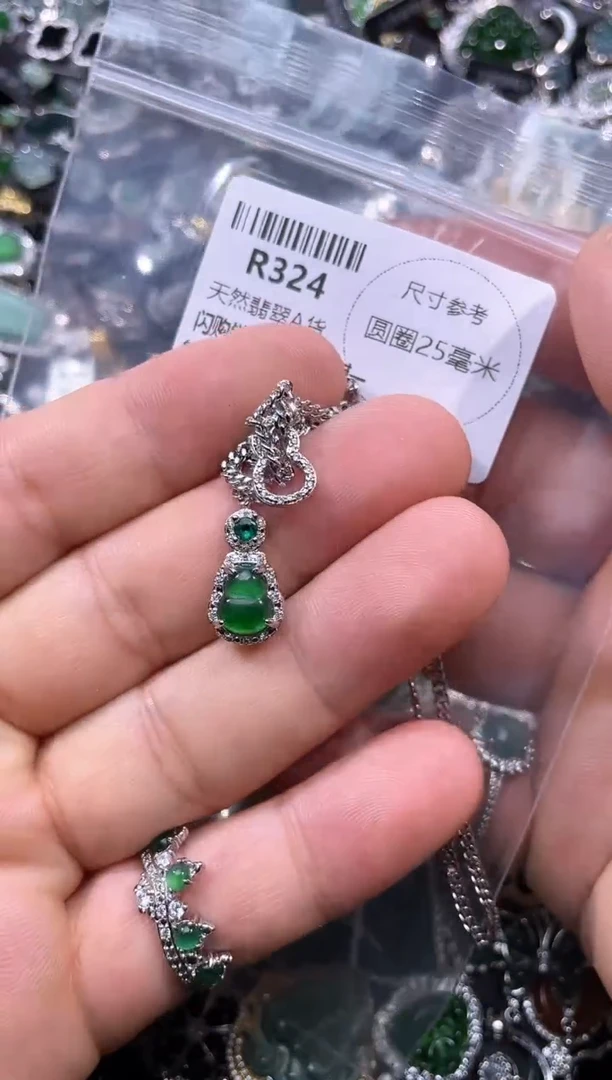 【闪购商品】翡翠颈饰未镶嵌R324项链