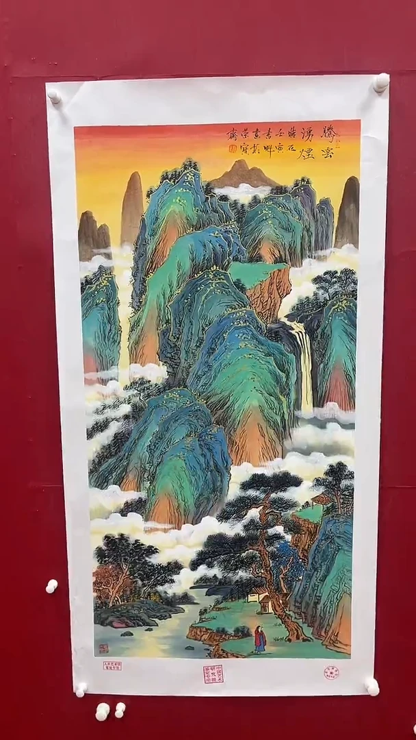 【闪购商品】国画书魁-绘画作品-40