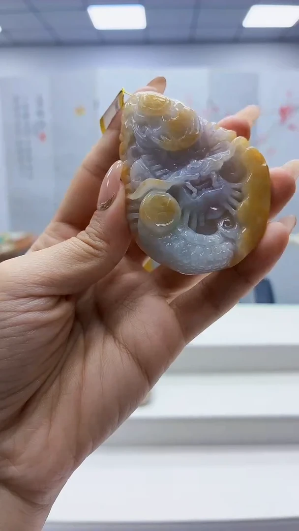 未镶嵌定制翡翠3099ty-毛货挂件98