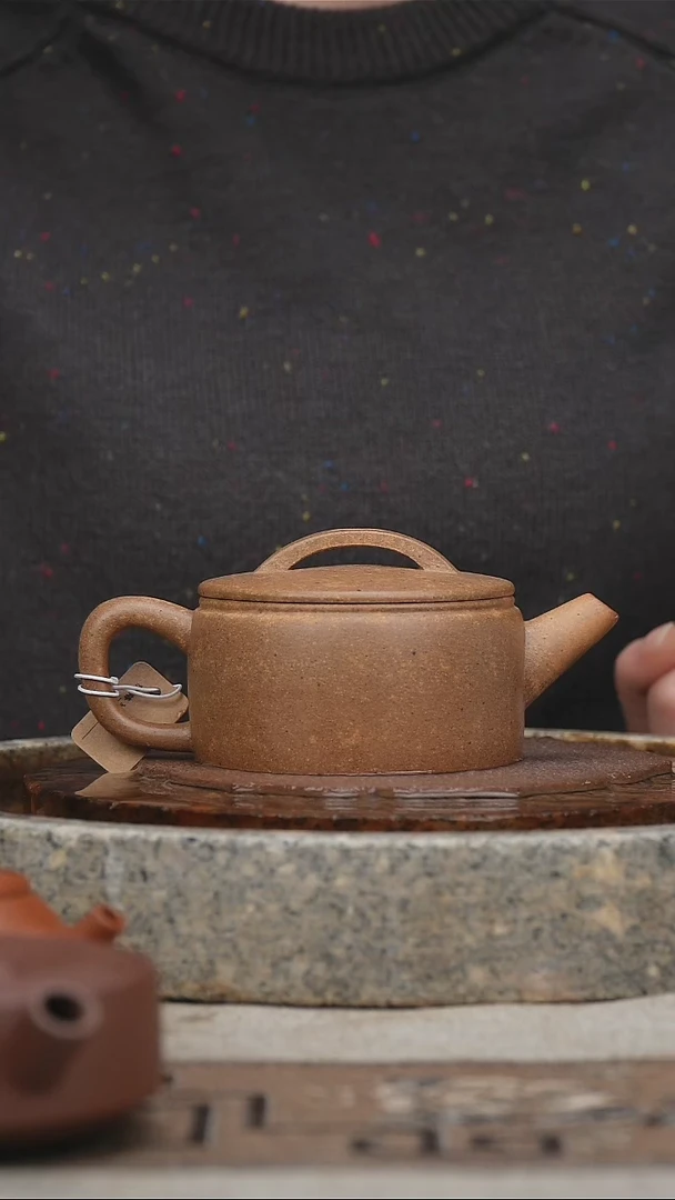 【闪购商品】紫砂茶壶宜兴原矿无添加明清老料汉瓦180cc