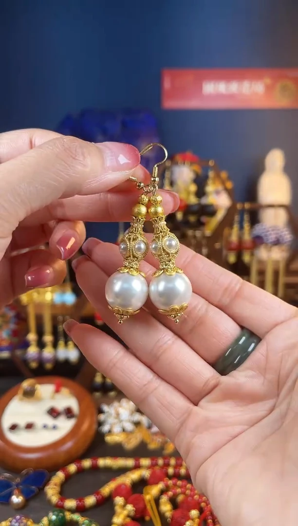 【闪购商品】臣妾做不到款耳钩