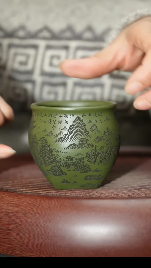 茶杯紫砂紫砂主人杯福利放漏