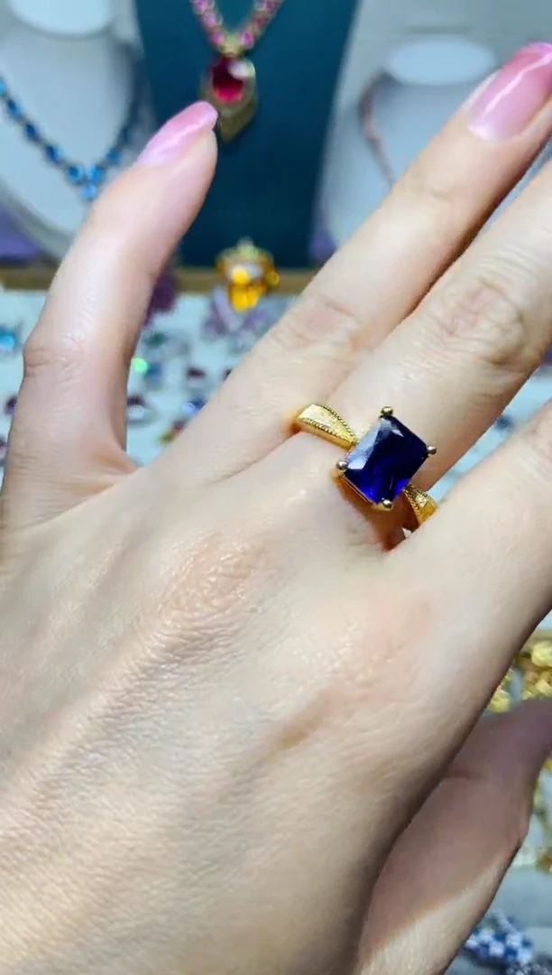 银S925镶嵌耳饰紫晶1