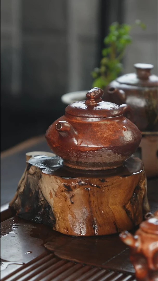 紫砂全手工正把合欢