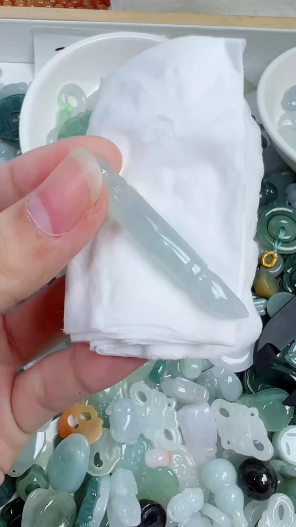 散珠翡翠205号链接，A货翡翠