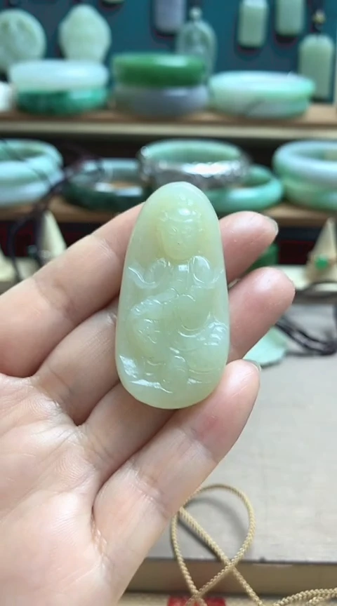 【闪购商品】和田玉颈饰未镶嵌和田玉观音