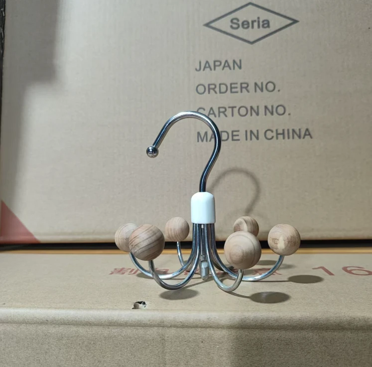 360°旋转六角衣架