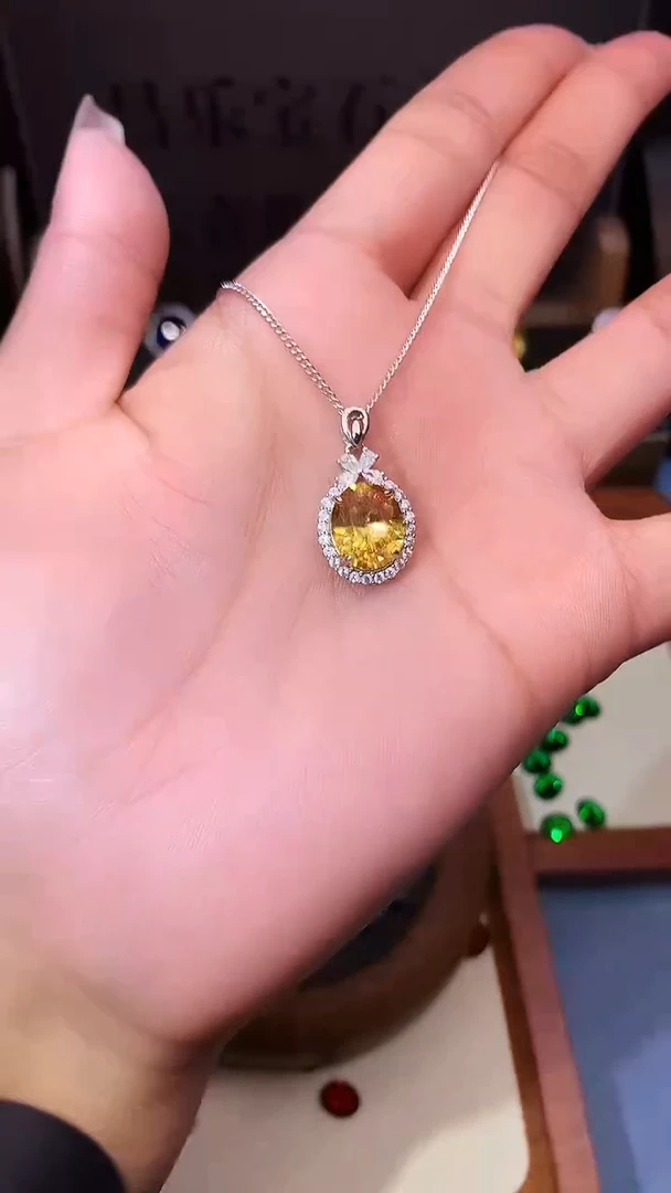 无925银大克拉重工精切高品质吊坠