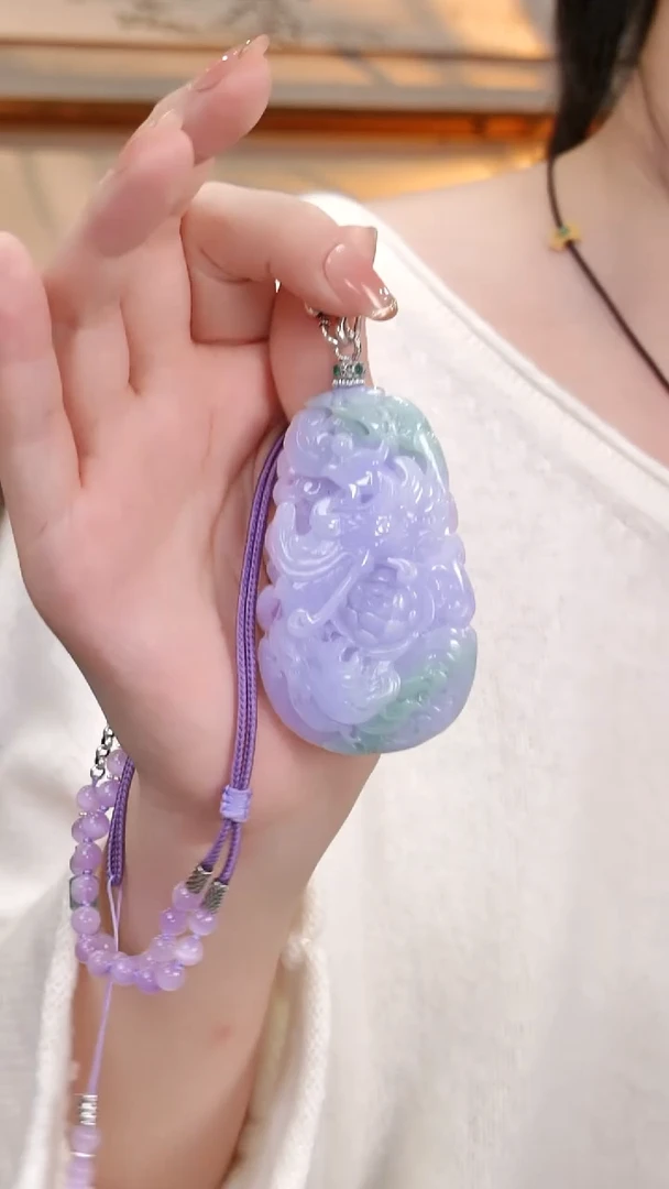 颈饰未镶嵌翡翠国风