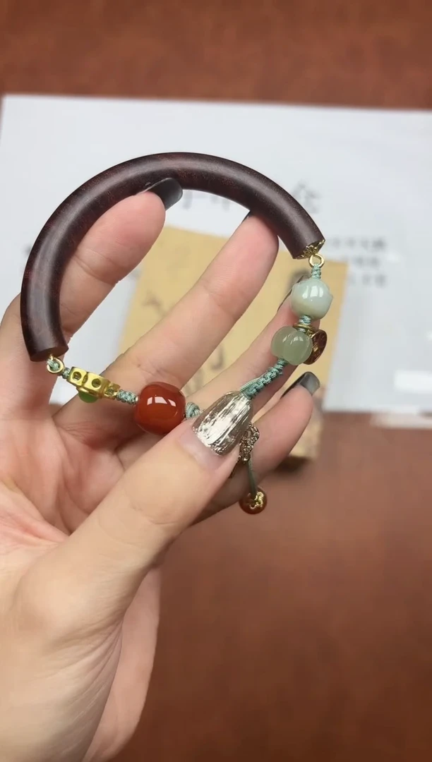 白玉菩提手串孤品手串-默认微瑕