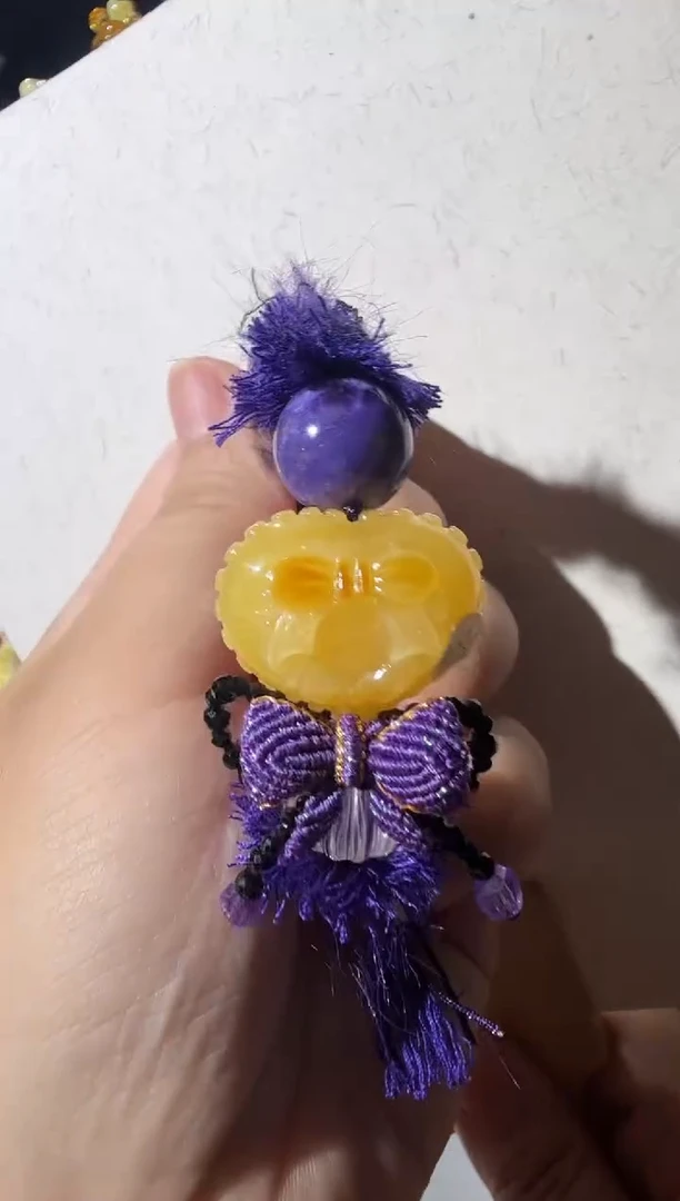 手链蜜蜡未镶嵌蜜蜡爱心手链
