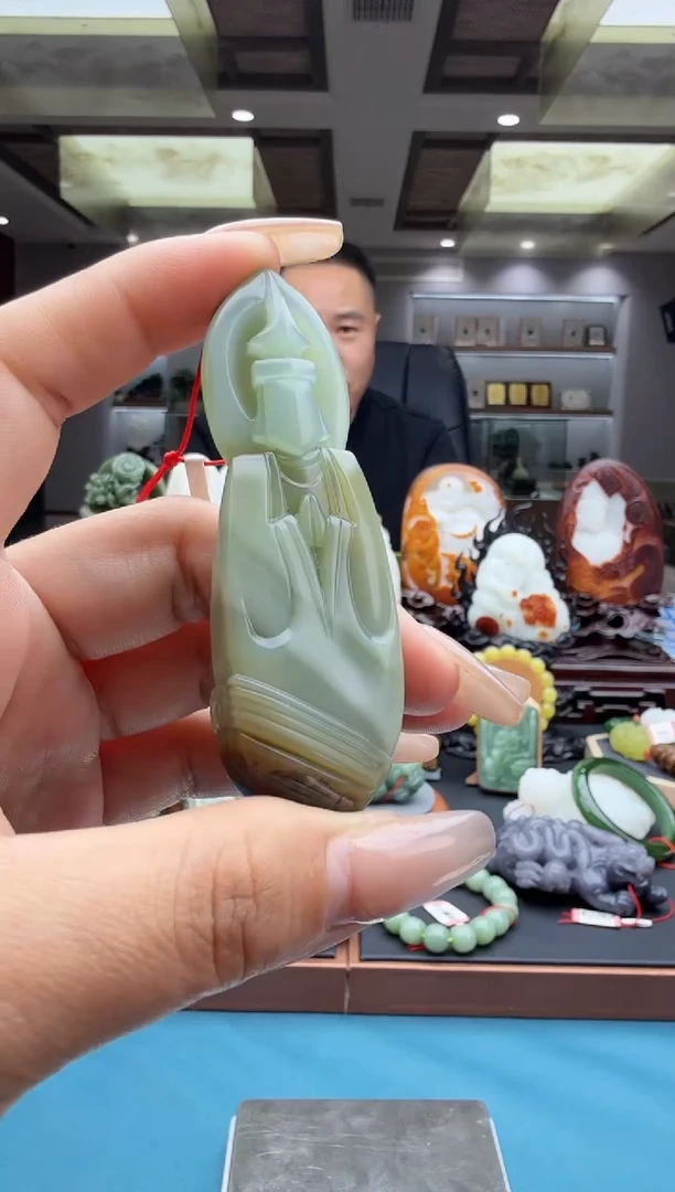 未镶嵌和田玉挂件eb