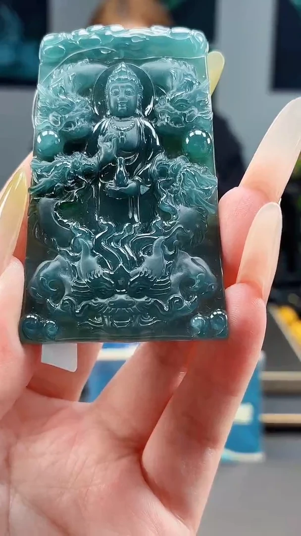 翡翠未镶嵌颈饰DLZ25081992