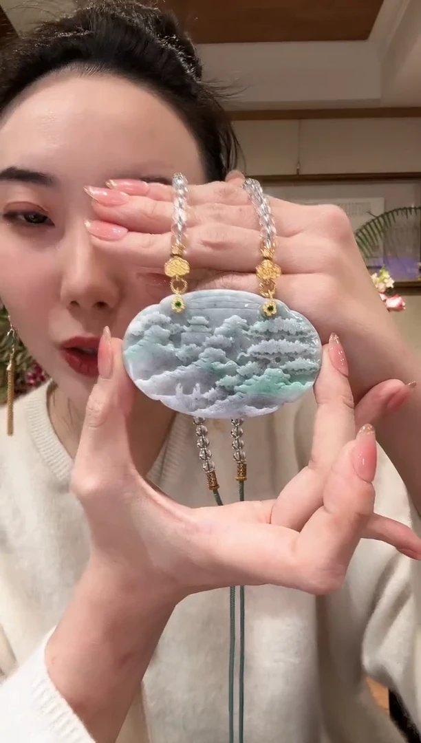 【闪购商品】翡翠颈饰未镶嵌国风