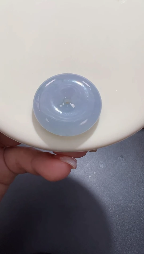 未镶嵌定制翡翠24.5*6.2平安扣