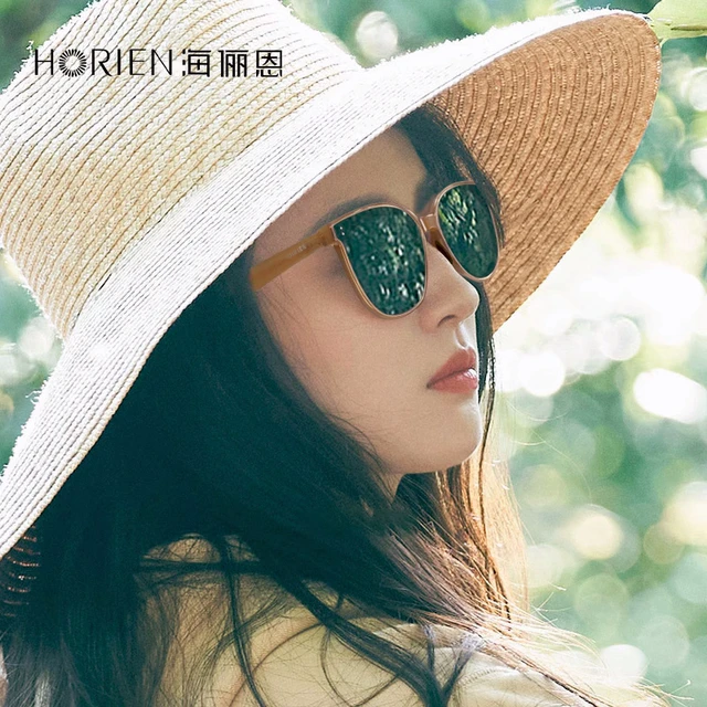 海俪恩折叠墨镜2024新款女款防紫外线轻巧开车防晒眼镜偏光太阳镜