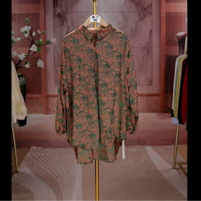 30【上衣】立领常规款女士长袖女装