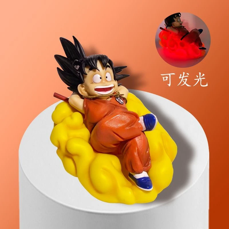 七龙珠可发光童年小悟空手办模型潮玩摆件