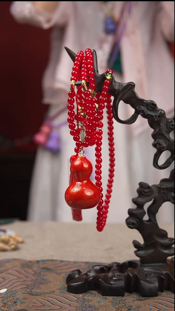 258玖澄文创漆艺葫芦国风配饰葫芦系列