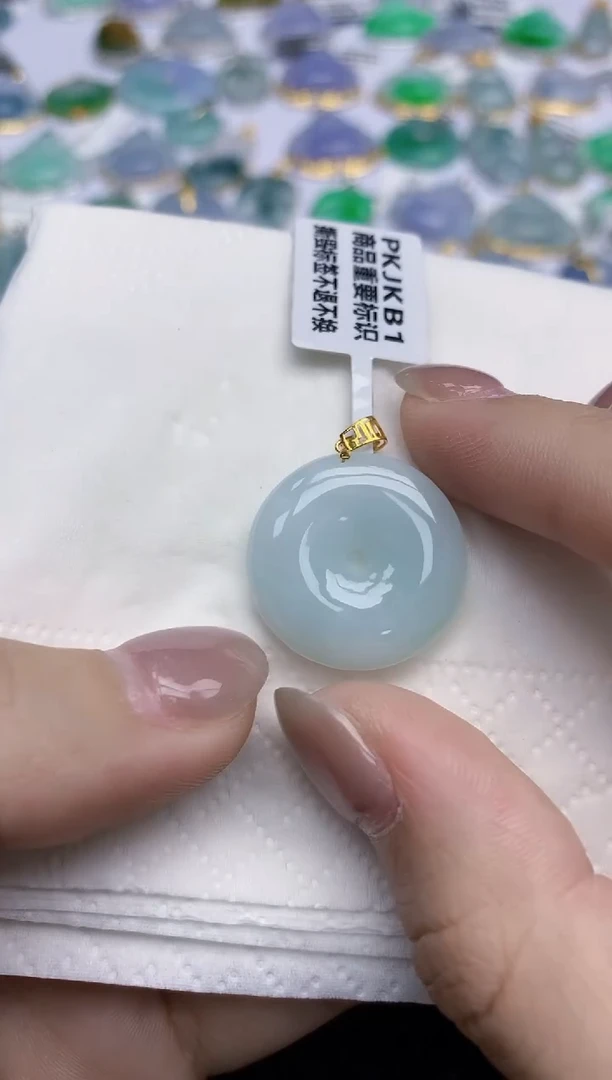 【闪购商品】翡翠颈饰未镶嵌天然翡翠A货
