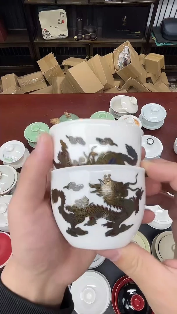 茶具临时链接瓷盖碗