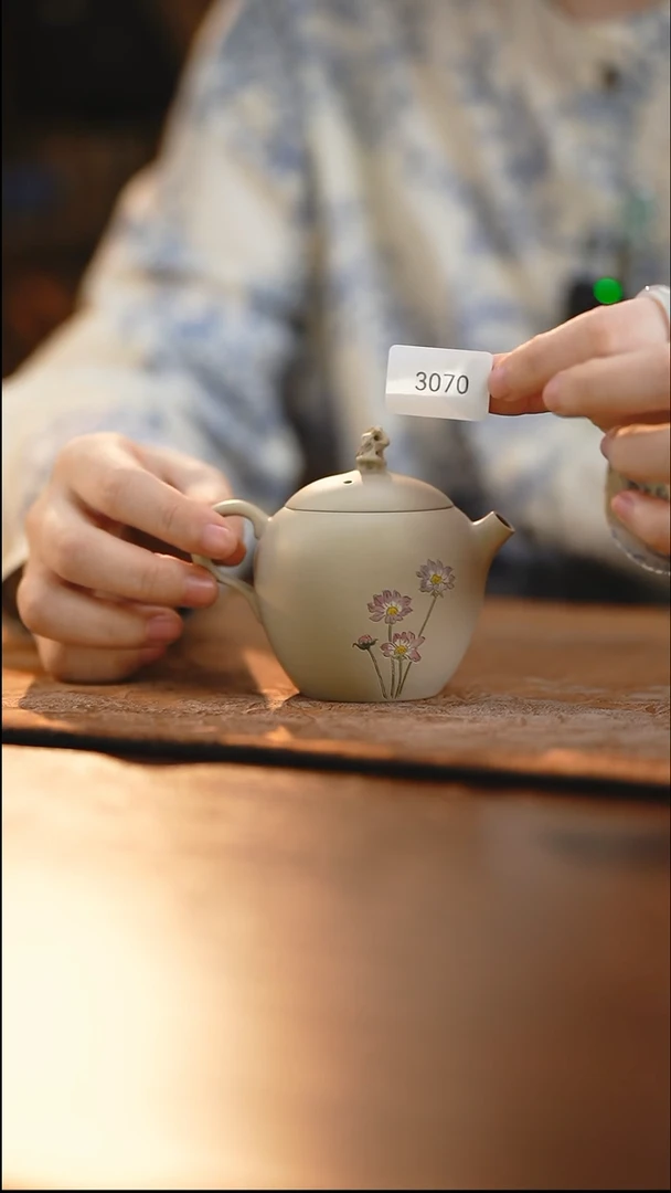 雲梦茶器紫陶茶壶3070
