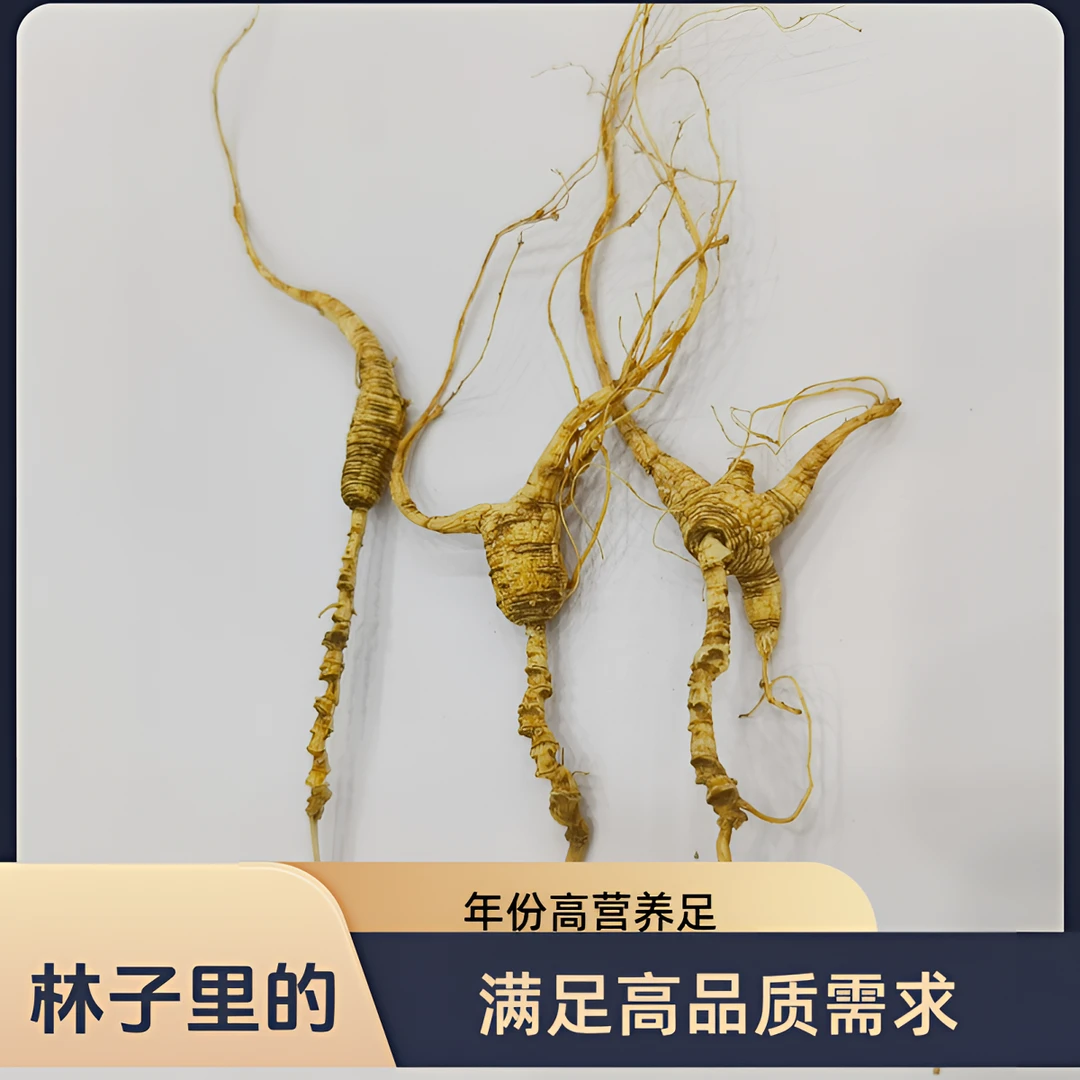 品北珍长白山人参老山参林下的参非野山参干参滋补泡茶